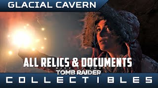 Rise of the Tomb Raider  All Glacial Cavern Collectibles Location Guide [upl. by Adran]