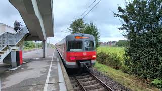 SBahnhof LangenfeldBerghausen Rheinl Reaktivierung Linie S68 2 [upl. by Atteragram]