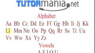 English Alphabet Pronunciation from a US Native Speaker [upl. by Lenad323]