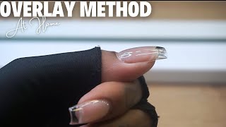 How to make your Gel X Nails  Overlay Method  Beginner Friendly Tutorial [upl. by Kurth849]