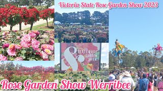 Rose Garden Werribee  Victoria State Rose Garden show 2023 Places to visit in Melbourne [upl. by Lina367]