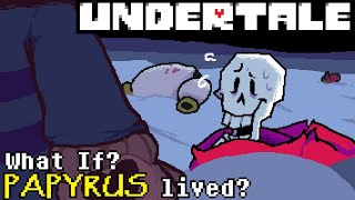 UNDERTALE What if Papyrus lived as a head [upl. by Ayekram168]