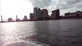 the 5 bridges of Downtown Jacksonville Florida [upl. by Botnick]