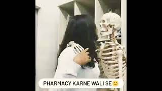 Pharmacy  Pharmacist  Pharmacy students  treding  madical student 😅😂😂 [upl. by Ardnuhsed]