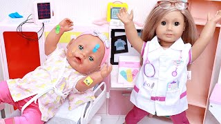 Doctors Secrets Revealed Play Dolls Health Stories for kids [upl. by Geer625]