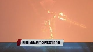 Online Burning Man tickets sell out within 30 minutes [upl. by Durarte832]