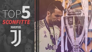 5 PEGGIORI SCONFITTE DELLA STORIA DELLA JUVENTUS [upl. by Prudy523]