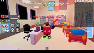 I play 🔥 Firefighter Simulator on Roblox but I speedrun [upl. by Assetnoc]