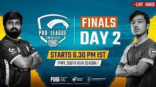 Hindi PMPL South Asia Finals Day 2  PUBG MOBILE Pro League S1 [upl. by Klara]