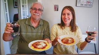 Polenta con Salsa y Queso  Rica Comida Casera Argentina [upl. by Alletsyrc]