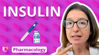 Insulin  Pharmacology  Endocrine System  LevelUpRN [upl. by Dimond537]