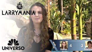 El Quiz de Kenia y Manuela  Larrymania  Universo [upl. by Sweyn]