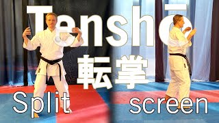 Tensho Kata Tom Straphel Shukokai Karate [upl. by Assyn]