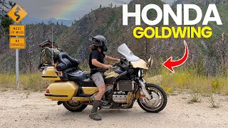 Goldwing Off Road 1000 miles through IdahoMontana wilderness Tandem [upl. by Reuven]