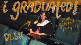 I graduated ˙✧˖°🎓 ༘⋆｡ ˚ vlog  GRWM [upl. by Nickerson148]