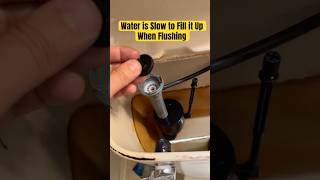 Toilet Not Filling with Water Fast Fix Your Fill Valve Easily [upl. by Shanley]