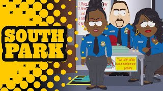 TSA Further Complicates Their Inspection Process  SOUTH PARK [upl. by Volotta]