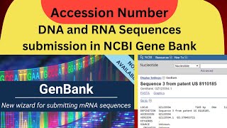 How to submit bacterial sequences in NCBI gene bank to get accession number DrZahidMumtaz [upl. by Ellard]