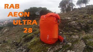 Zaino Speed Hiking RAB AEON ULTRA 28 [upl. by Esertal]