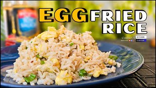 Instant Egg Fried Rice Recipe  منٹوں میں بننے والے ایگ فرائیڈ رائس کی ریسیپی  Instant Rice Recipe [upl. by Lehcin]