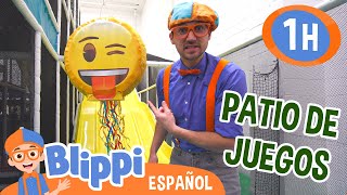 Blippi visita un patio de juegos 😊 Blippi Español  Videos educativos para niños  Aprende y Juega [upl. by Souvaine]