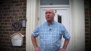 Stephen Sayers Interview Outside Childhood Home [upl. by Ebneter466]