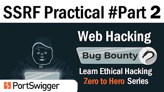 SSRF Server Side Request Forgery  Practical 2 Network Enumeration [upl. by Tnomel]