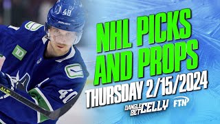 FREE NHL Picks Today  NHL Predictions  NHL Props  Anytime Goals  NHL Picks 21524 [upl. by Joel501]