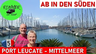 HIER IST REICHLICH PLATZ  ZURÜCK AM MITTELMEER  PORT LEUCATE  FRANKREICHTOUR MIT DEM WOHNMOBIL [upl. by Leba]