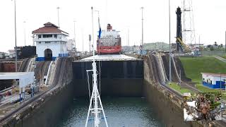 Holland America Line quotms Volendamquot Panama Canal Crossing Part 2 December 23rd 2022 [upl. by Goodwin]