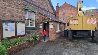 Oswestry Hertiage Railway a quick stop at the Museum [upl. by Adlin]