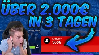 💎 LENNY Spendeneskalation Die Ereignisse überschlagen sich 😂 Über 2000€ in 3 Tagen 😳 [upl. by Oicor528]