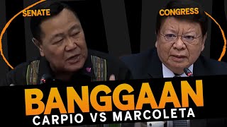 Congressman Rodante Marcoleta nakipagtagisan kay Retired Justice Carpio sa batas at Konstitusyon [upl. by Forrester]