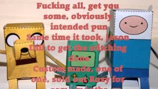 Tyler The Creator ft Hodgy Beats  Burger Lyrics on Screen [upl. by Godewyn963]