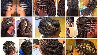 30 Short dreadlocks StylesFor Women2021LOCS STYLESStarter locs [upl. by Yanad]