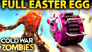 🔴 OUTBREAK EASTER EGG FULL WALKTHROUGH Cold War Zombies Main Quest [upl. by Cypro]