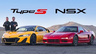 2022 Acura NSX Type S vs 1999 Acura NSX  The ULTIMATE Comparison  DRAG RACE [upl. by Dorehs147]