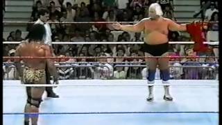 Buddy Rose vs Jimmy Snuka Primetime 0990 [upl. by Aihcats]