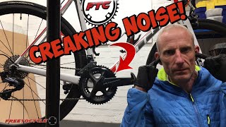 Shimano Ultegra R8000 Crankset  Stop That Creaking Sound [upl. by Esiocnarf552]