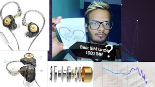 Unboxing amp Review  KZ EDX Pro Wired In Ear Monitor With Mic  Dual Magnetic Circuit Dynamic Driver [upl. by Fisoi870]