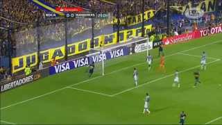 Boca Juniors 2  1 Montevideo Wanderers  Fase de Grupos Copa Libertadores 2015 [upl. by Boggs]