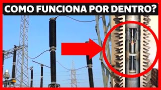 🧠🔥FUNCIONAMIENTO de un INTERRUPTOR de POTENCIA SF6 de una SUBESTACION ELECTRICA [upl. by Rimahs]