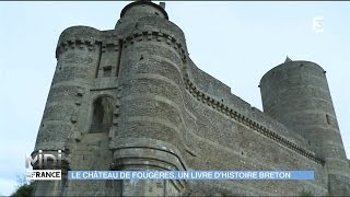 Le château de Fougères monument emblématique de Bretagne [upl. by Fu]