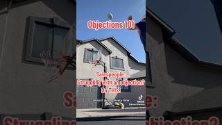 Sales 101 Tutorial  Do THIS when objection handling  new salespeople sales salestraining shorts [upl. by Manon154]