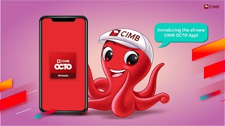 First Time Login  CIMB OCTO App [upl. by Siwel286]