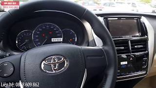 Hướng dẫn Bật Tắt hệ thống Cảm biến VSC TRC trên xe Toyota Vios G 2019  Mr Quý Toyota Long Biên [upl. by Simetra]