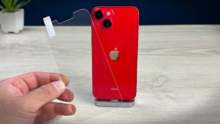 Spigen Tempered Glass Screen Protector GlasTR EZ FIT designed for iPhone 14 Pro Review [upl. by Eetnahc674]