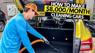 How To Start 8000Month Car Cleaning Business [upl. by Idel]