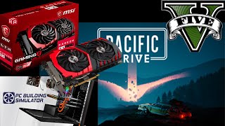 RX 570 8GB  G6400  8GB RAM  2024 Pacific Drive Gta V PBS [upl. by Delcine]