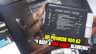 HP ProDesk 400 G2 MT 4 Beep And Red Light [upl. by Leaw805]